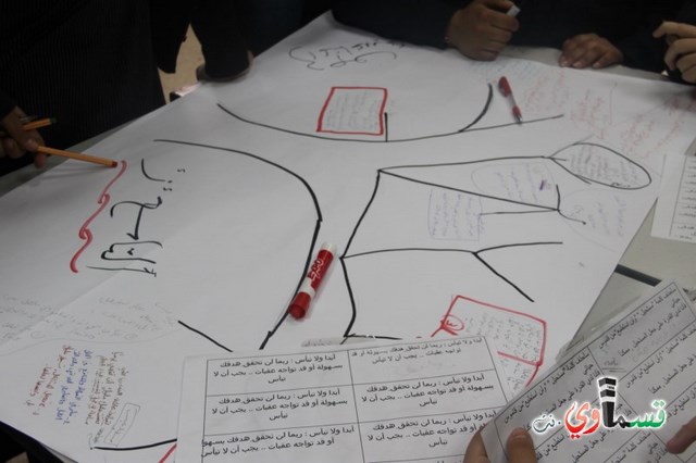 القلم كفر قاسم توجّه تواسع مدرسة الحياة إلى تخصُّصهم في الثانوية